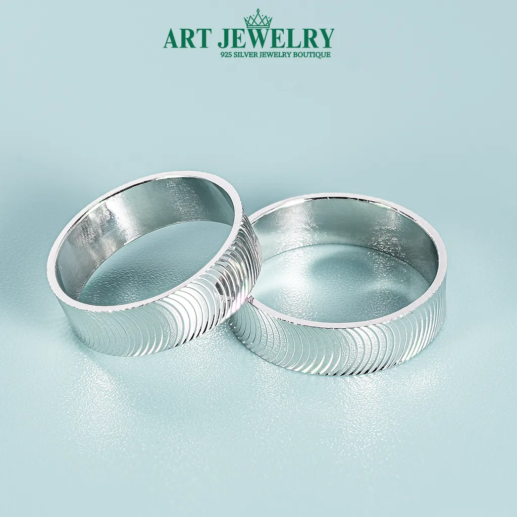 Nhẫn mắt mèo bản 5mm bạc 925